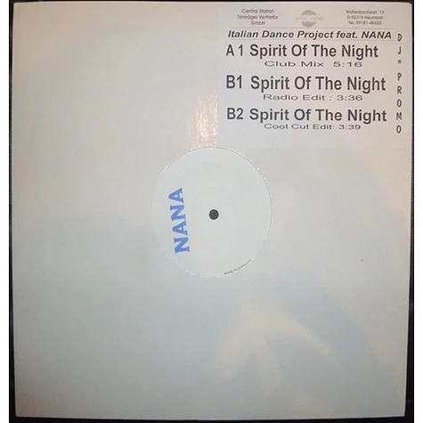 I.D.P. Feat. Nana' - Spirit Of The Night