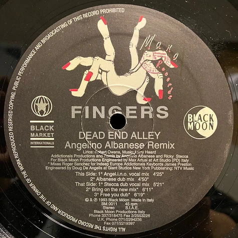 Mr. Fingers - Dead End Alley (Remix)