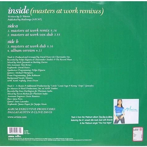 Monica - Inside (Masters At Work Remixes)