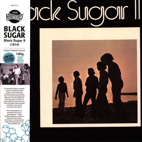 Black Sugar - Black Sugar II Green Vinyl Edtion