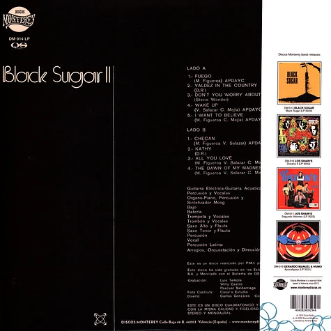 Black Sugar - Black Sugar II Green Vinyl Edtion