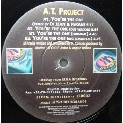 A.T. Project - You're The One