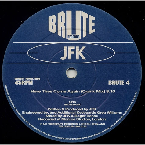 JFK - Here They Come Again