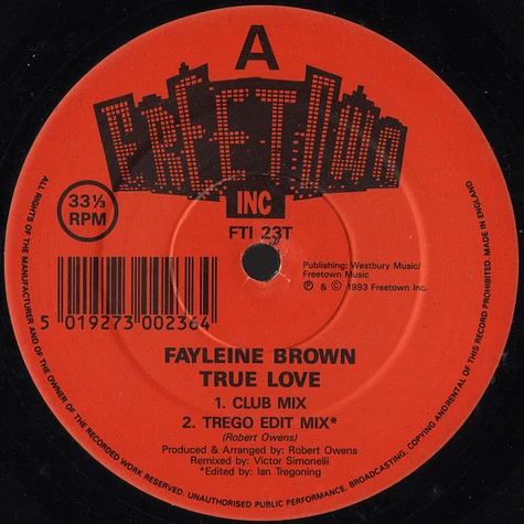 Fayleine Brown - True Love (Remixed)