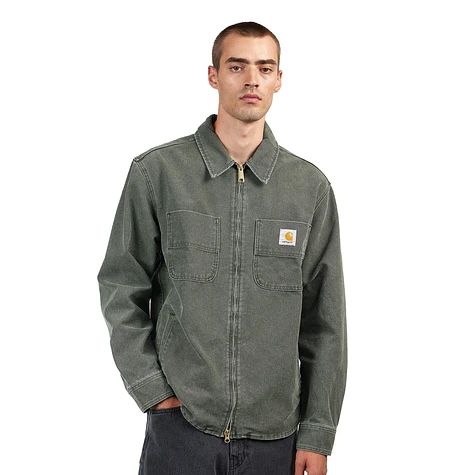 stonewash long sleeve canvas shirts