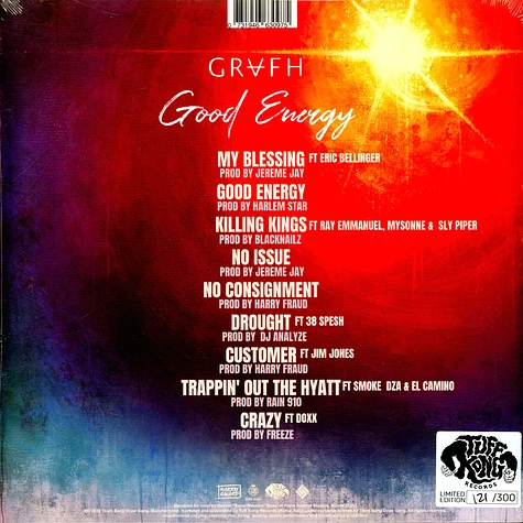 Grafh - Good Energy Yellow Vinyl Edition