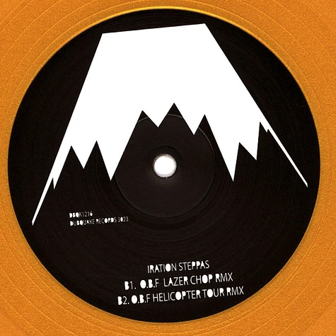 Iration Steppas - Kilimanjaro (O.B.F Remix) Gold Vinyl Edition