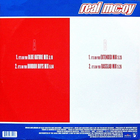 Real McCoy - It's On You