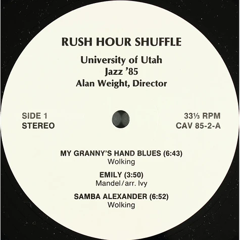 University Of Utah Jazz '85 - Rush Hour Shuffle