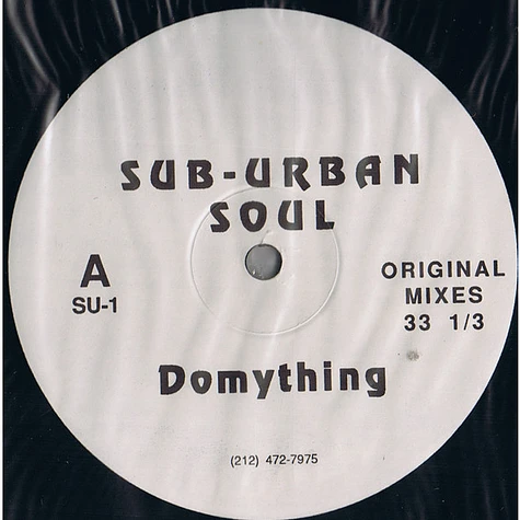 Sub-Urban Soul - Domything