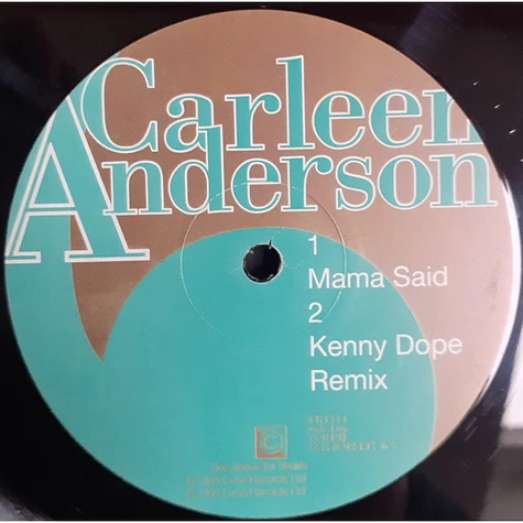 Carleen Anderson - Mama Said