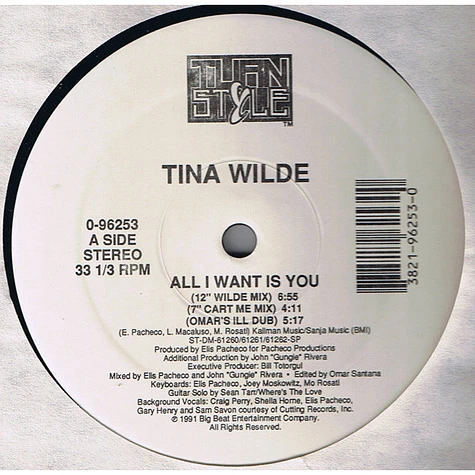 Tina Wilde - All I Want Is You