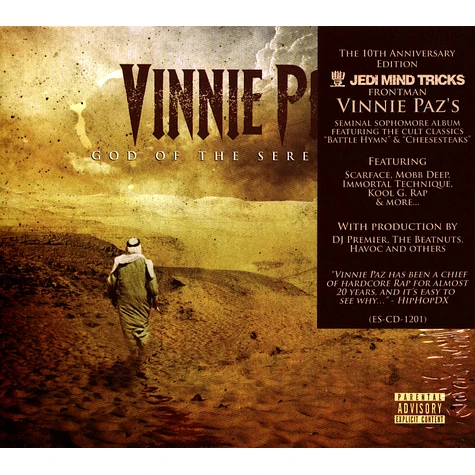 Vinnie Paz - God Of The Serengeti 10th Anniversary Reissue