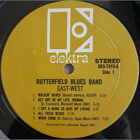 The Paul Butterfield Blues Band - East-West