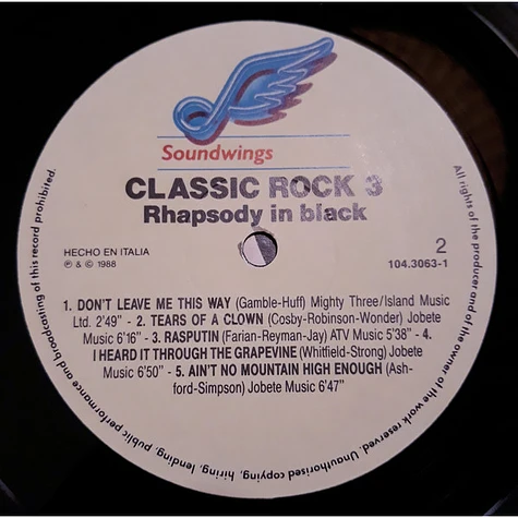 The London Symphony Orchestra - Classic Rock 3 - Rhapsody In Black