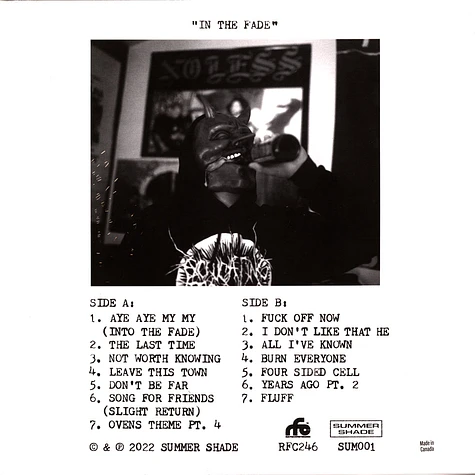 Tony Molina - In The Fade Red Vinyl Edition
