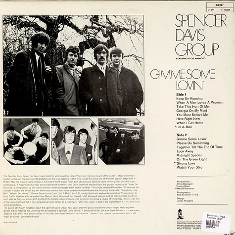 The Spencer Davis Group - Gimme Some Lovin'