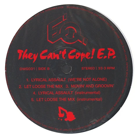 EQ - They Can't Cope EP