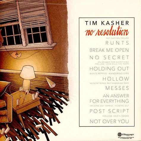 Tim Kasher - No Resolution Red Vinyl Edition