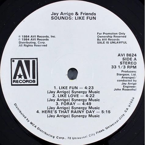 Jay Arrigo & Friends - Sounds: Like Fun