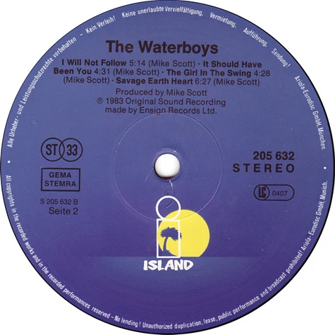 The Waterboys - The Waterboys