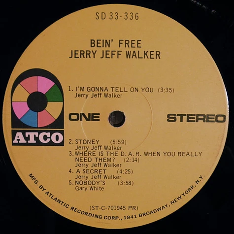 Jerry Jeff Walker - Bein' Free