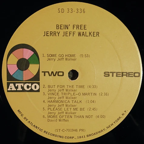 Jerry Jeff Walker - Bein' Free