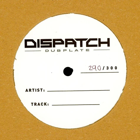 Black Barrel - Dispatch Dubplate 23