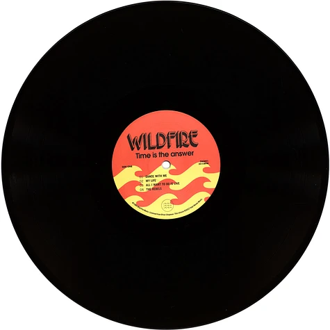 Wildfire - Time Is The Answer HHV Exclusive Black Ice Vinyl Edition