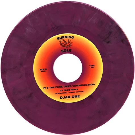 Djar One - It's The Funk Feat. Venomous2000 Purple Marbled Vinyl Edition