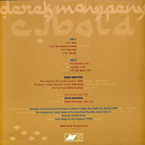 Derek Monypeny - Cibola