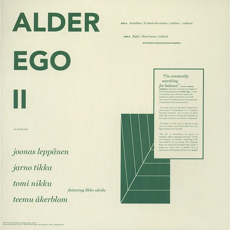 Alder Ego - II