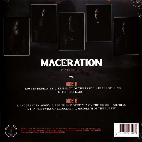 Maceration - It Never Ends/Red