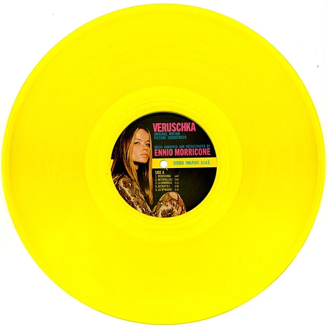 Ennio Morricone - OST Veruschka Clear Yellow Vinyl Edition