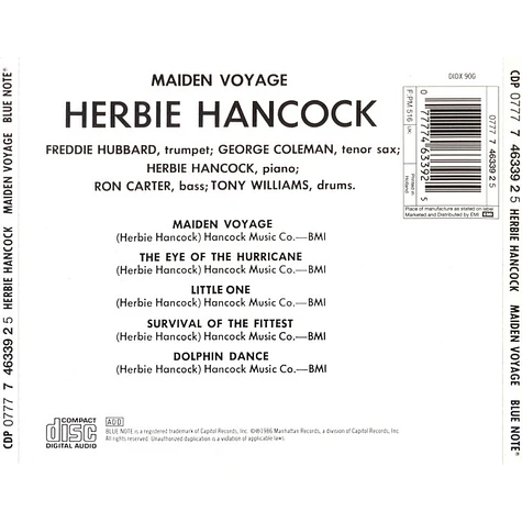 Herbie Hancock - Maiden Voyage