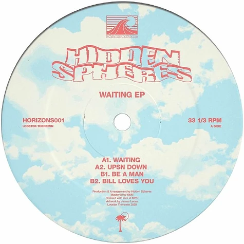 Hidden Spheres - Waiting Clear Vinyl Edition