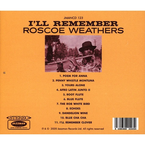 Roscoe Weathers - I'll Remember