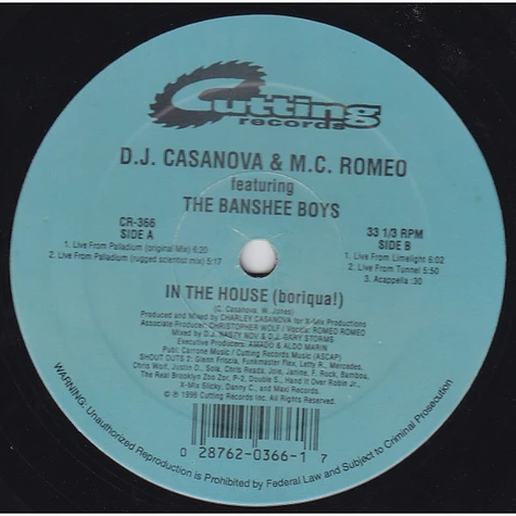 DJ Casanova & MC Romeo - In The House (Boriqua!)