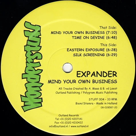 Expander - Mind Your Own Business