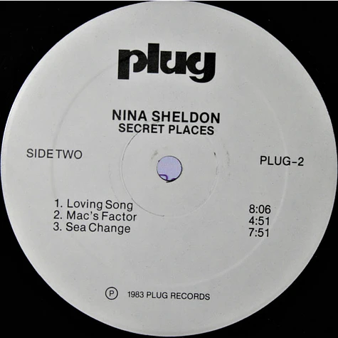 Nina Sheldon Featuring David Liebman And Eddie Gomez - Secret Places