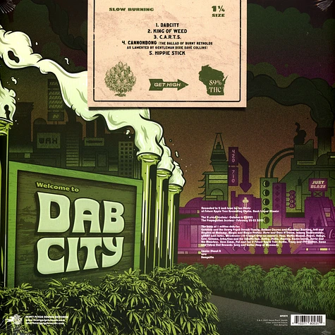 Bongzilla - Dab City Black Vinyl Edition
