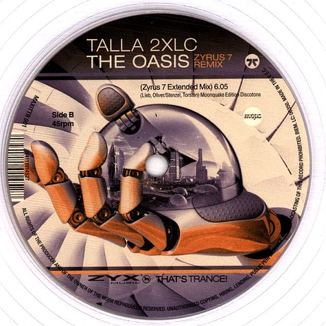Talla 2XLC - The Oasis