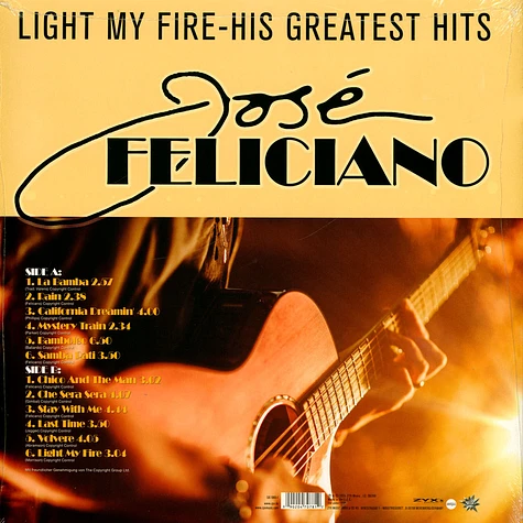 José Feliciano - Light My Fire-His Greatest Hit