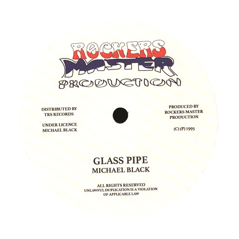 Michael Black - Glass Pipe / Jah Jah