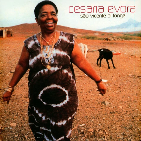 Cesaria Evora - Sao Vicente Di Longe Orange & Black Marbled Vinyl Edition