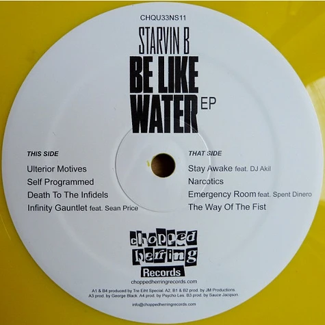 Starvin B - Be Like Water EP