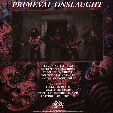 Torture Rack - Primeval Onslaught Black Vinyl Edition - Vinyl LP - 2023 -  US - Original