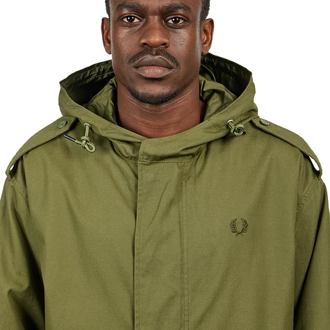 Fred perry 2025 parka green