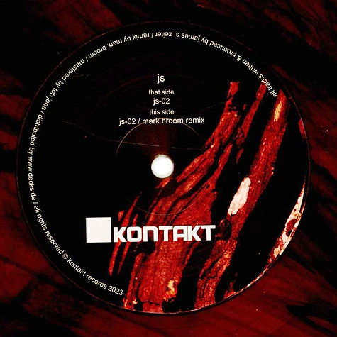 Js Aka J.S.Zeiter - Js-02 Red Black Marbled Vinyl Edition