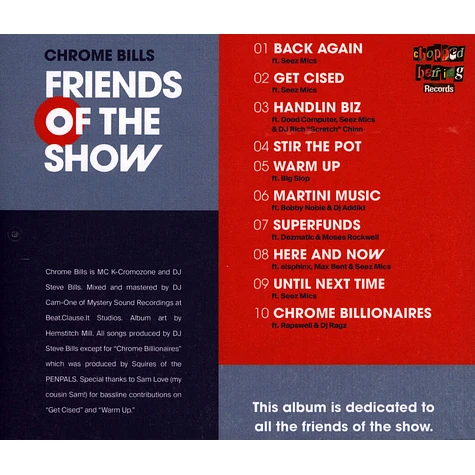 Chrome Bills - Friends Of The Show